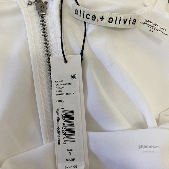 alice + olivia Stacey Bendet Tiered Silk Tank NWT - Picture 2 of 9